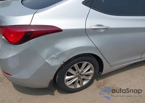 2015 Hyundai Elantra Se from USA, damaged, VIN KMHDH4AE3FU229460